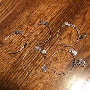 Alex and Ani Bracelets 5 TOTAL